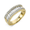 Material: gelbgold – Ring Baguette