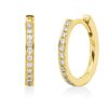 Material: gelbgold – Creolen Modern Woman