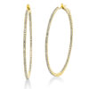 Material: gelbgold – Creolen Modern Woman