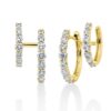 Material: gelbgold – Ohrschmuck Modern Woman