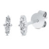 Material: weissgold – Ohrstecker Modern Woman