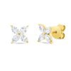 Material: gelbgold – Ohrstecker Modern Woman