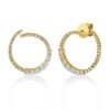 Material: gelbgold – Ohrschmuck Modern Woman