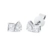 Material: weissgold – Ohrstecker Modern Woman