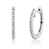 Material: weissgold – Creolen Modern Woman
