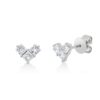 Material: weissgold – Ohrstecker Modern Woman