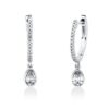 Material: weissgold – Ohrstecker Modern Woman