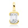 Material: gelbgold – Anhänger Solitaire