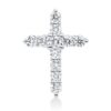 Material: weissgold – Anhänger Kreuz