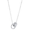 Material: weissgold – Collier Pavé