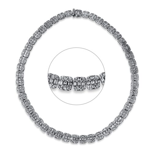 Collier Baguette Illusion