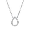 Material: weissgold – Collier Modern Woman