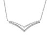 Material: weissgold – Collier Modern Woman
