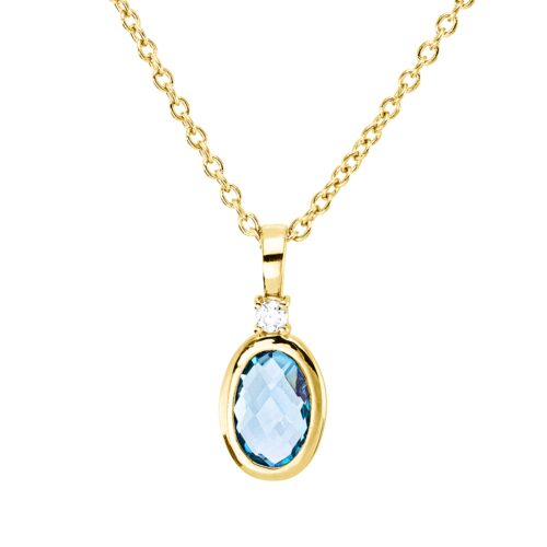 Collier Farbstein Fashion