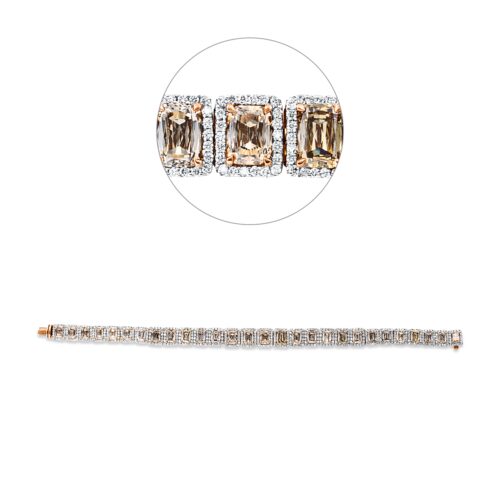 Armband Farbiger Diamant