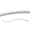 Material: weissgold – Armband Tennisarmband
