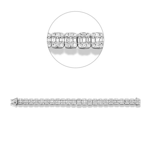 Armband Baguette Illusion