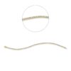 Material: gelbgold-weissgold – Armband Tennisarmband