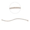 Material: rotgold-weissgold – Armband Tennisarmband