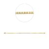 Material: gelbgold-weissgold – Armband Tennisarmband
