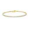 Material: gelbgold – Armreif Tennisarmband